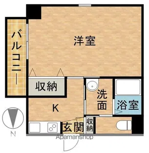 FLOS元浜【4階】の間取り