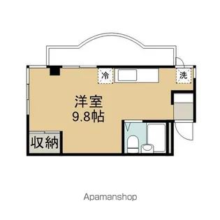 クレストパーク浦安【2階】の間取り