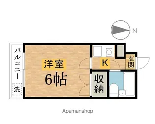 メゾン・ド・セリゼ【3-D号室】の間取り