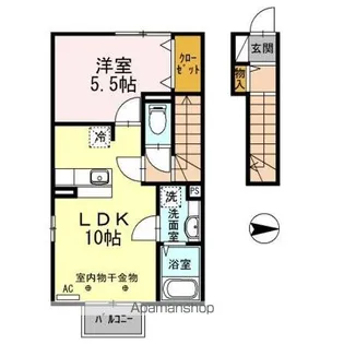 Y’Sハウス【2階】の間取り