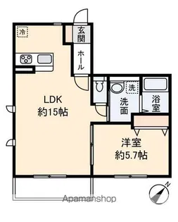 SOCIA【2階】の間取り