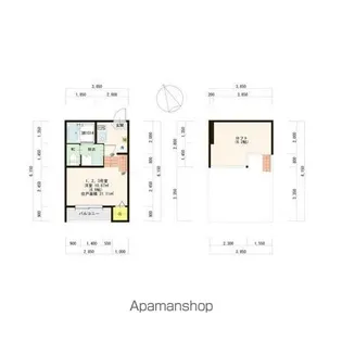 T’Sメゾン台原【2階】の間取り