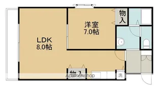 ジェイステージ苫小牧Ⅰ【2階】の間取り