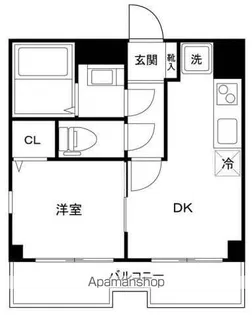 カーサ和泉【4階】の間取り