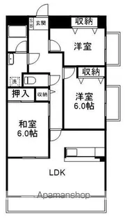 サエラ八千代台【4階】の間取り