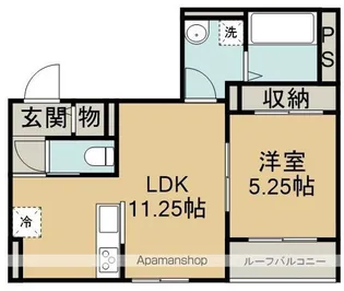HIKARI【3階】の間取り
