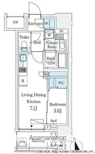 シーズンフラッツ浅草六丁目【4階】の間取り