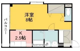 プレアール三番町【306号室】の間取り