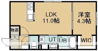 MARESSE・MJ(マレッセエムジェイ)【2階】の間取り