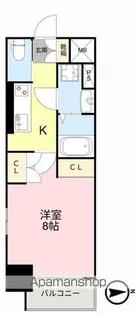 アルモニー勾当台公園【9階】の間取り