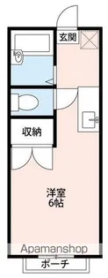 エステートピアシティ5A棟【1階】の間取り