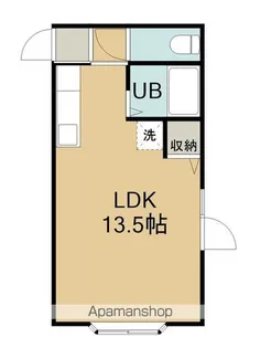 アパート明石2号館【2階】の間取り