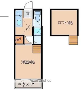 コンフォート岡【2階】の間取り
