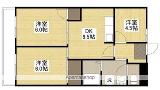 第2田寅ビル【3階】の間取り
