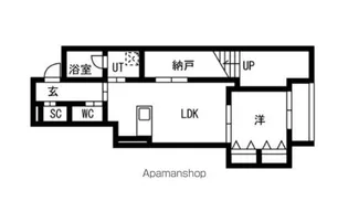 AZ SMART 目白御留山【101号室】の間取り