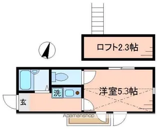 セントラーレ北千住【3階】の間取り