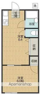 スコアールA棟【1階】の間取り