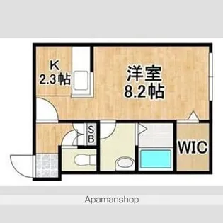 アンダーズ恵庭駅前【4階】の間取り