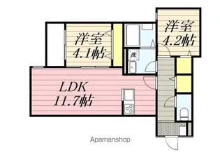高宮3丁目AP(仮)【3階】の間取り