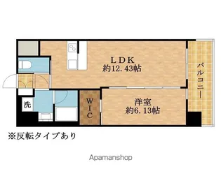 プレジオ永和ASIAN【8階】の間取り
