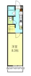 リブテラス【107号室】の間取り