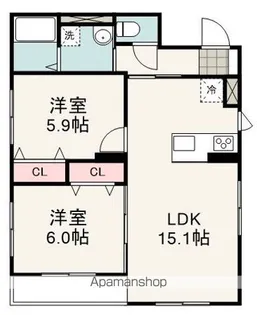 (仮)駒形通6丁目マンション【101号室】の間取り