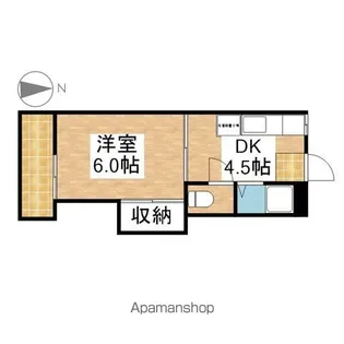 シティービュー瑞穂【203号室】の間取り