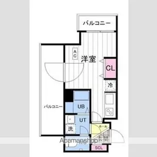 ASTER N13【506号室】の間取り