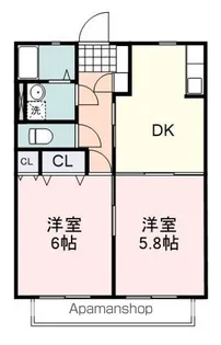 エスパシオA【101号室】の間取り