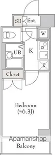 LASANTE広尾【8階】の間取り