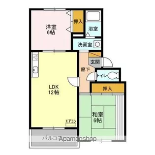 エクセル千葉寺【2階】の間取り