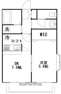 プレステージ11番館【2階】の間取り