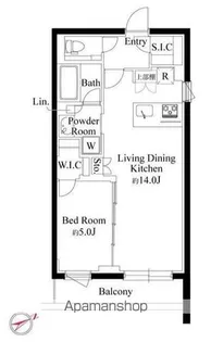 ラヴィエール千駄ヶ谷プレミアムレジデンス【3階】の間取り