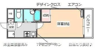 リヴェール牧【3階】の間取り