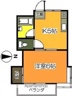 アラード・リオ藤井【201号室】の間取り