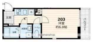 東京都杉並区高円寺南1丁目【アパート】の間取り
