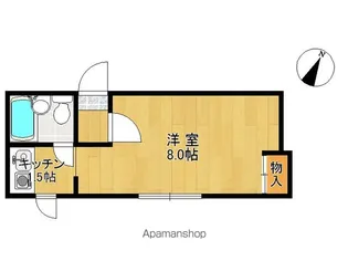 クラッシーⅡ【202号室】の間取り