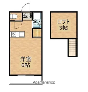 コンフォート岡【1階】の間取り