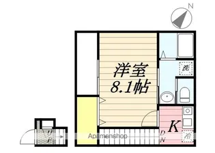 クラシオ北習志野【2階】の間取り
