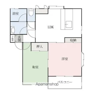 YSファーストハイム【1階】の間取り