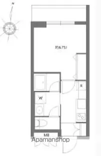 ソラミテラス松原【1階】の間取り