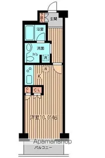 ガーデン目黒南【1階】の間取り