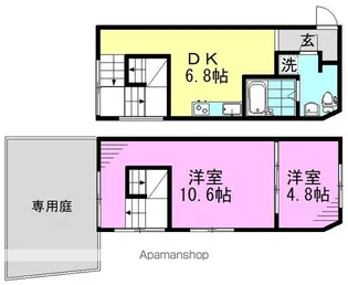 EXAM高円寺南【1階】の間取り