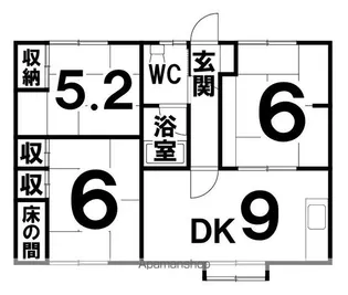 マインハイツ913【201号室】の間取り