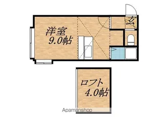 グリーンコートBM【103号室】の間取り