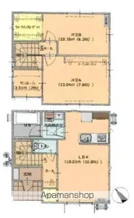 群馬県邑楽郡千代田町大字赤岩【一戸建】の間取り