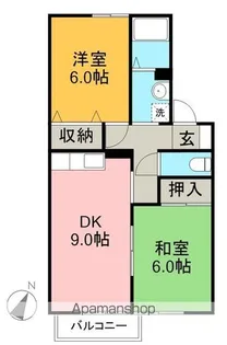 ソフィア・ドゥ・エール【1階】の間取り