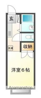 サンシティ東【202号室】の間取り