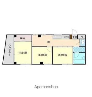 KODAガーデン六実【2階】の間取り
