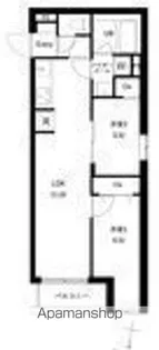 プレセダン千駄木【2階】の間取り